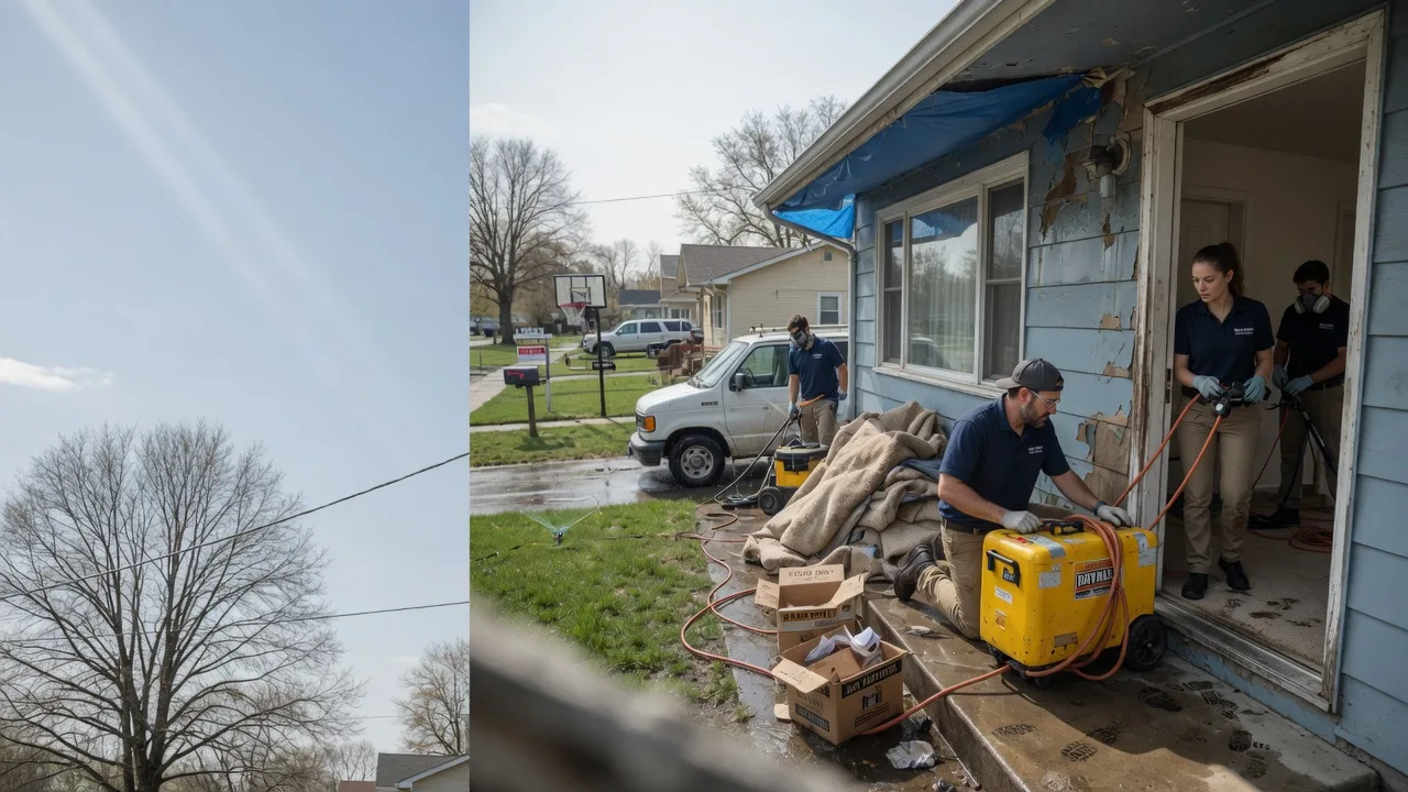Basement Flood Cleanup in Shirley, IN near me